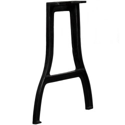 Pied de table de salle à manger 2 pcs Cadre en A Fonte 