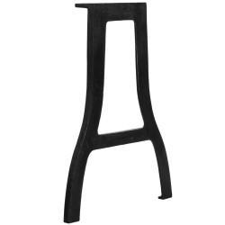 Pied de table de salle à manger 2 pcs Cadre en A Fonte 