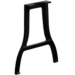 Pied de table de salle à manger 2 pcs Cadre en A Fonte 