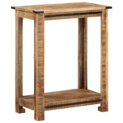 Table console 60x35x75 cm bois massif de manguier 