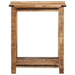 Table console 60x35x75 cm bois massif de manguier 