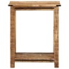 Table console 60x35x75 cm bois massif de manguier 