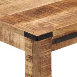 Table console 60x35x75 cm bois massif de manguier 