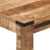 Table console 60x35x75 cm bois massif de manguier 