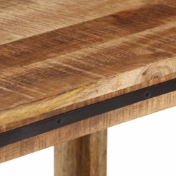 Table console 60x35x75 cm bois massif de manguier 