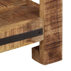 Table console 60x35x75 cm bois massif de manguier 