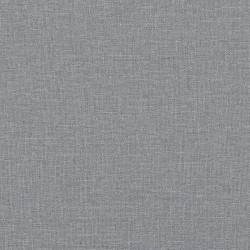 Fauteuil avec repose-pied Gris clair 60 cm Tissu 