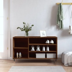 Armoire à chaussures Chêne marron 102x36x60cm Bois d'ingénierie 