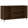 Armoire à chaussures Chêne marron 102x36x60cm Bois d'ingénierie 