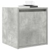 Tables de chevet murales 2 pcs gris béton 38x34x40 cm 