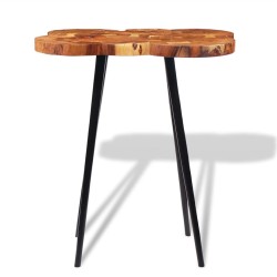 Table de bar Bois d'acacia massif 90x60x110 cm 