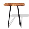 Table de bar Bois d'acacia massif 90x60x110 cm 