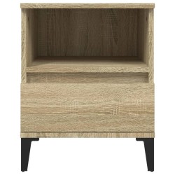 Table de chevet Chêne sonoma 40x35x50 cm 