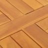 Dessus de table Bois de teck solide Rond 2,5 cm 50 cm 