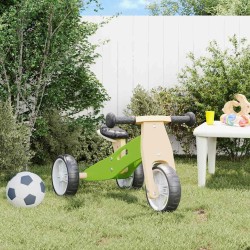Vélo d'équilibre pour enfants 2-in-1 vert 