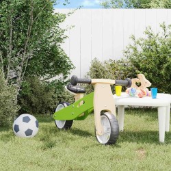 Vélo d'équilibre pour enfants 2-in-1 vert 