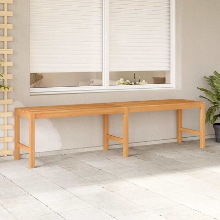 Banc de jardin 180 cm bois de teck solide 