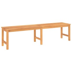 Banc de jardin 180 cm bois de teck solide 