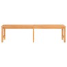 Banc de jardin 180 cm bois de teck solide 