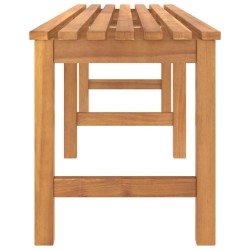 Banc de jardin 180 cm bois de teck solide 