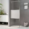 Paroi de douche à l'italienne à verre ESG demi-dépoli 80x195 cm 