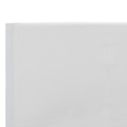 Cadre de lit Blanc Similicuir 180x200 cm 