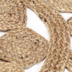 Tapis fait à la main Jute tressée 240 cm 