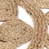 Tapis fait à la main Jute tressée 240 cm 