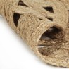 Tapis fait à la main Jute tressée 240 cm 