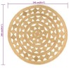 Tapis fait à la main Jute tressée 240 cm 