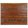 Dessus de table 90x80x3,8 cm rectangulaire bois massif récupéré 