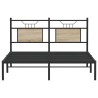 Cadre de lit sans matelas chêne sonoma 150x200 cm 