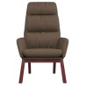 Chaise de relaxation Taupe Tissu 