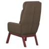 Chaise de relaxation Taupe Tissu 