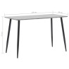 Table de salle à manger Gris 120x60x75 cm MDF 