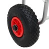 Chariot de SUP pour 2 planches de surf 90 kg aluminium 