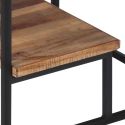 Table d'appoint 50x50x50 cm teck de récupération massif 