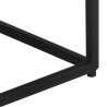 Table d'appoint 50x50x50 cm teck de récupération massif 