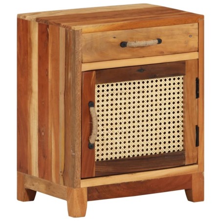 Table de chevet 40x30x50 cm Bois de récupération massif 