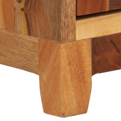 Table de chevet 40x30x50 cm Bois de récupération massif 