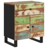 Table de chevet 50x33x60cm Bois de récupération et d'ingénierie 