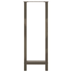 Pieds de table de bar en acier naturel, 2 pièces, 50 x (110-111) cm 