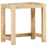 Tables d'appoint peintes à la main 2pcs Bois de Manguier solide 