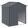 Niche pour chien avec toit anthracite acier galvanisé 