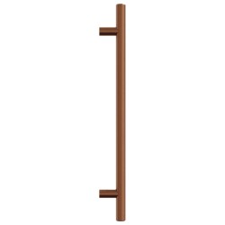 Poignées d'armoire 20 pcs bronze 192 mm acier inoxydable 