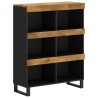 Armoire latérale 85x33x107 cm bois massif de manguier 