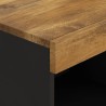 Armoire latérale 85x33x107 cm bois massif de manguier 