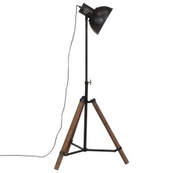 Lampadaire 25 W noir 75x75x90-150 cm E27 