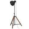 Lampadaire 25 W noir 75x75x90-150 cm E27 
