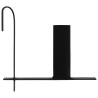 Distributeurs de bandes de clôture d'intimité 3 pcs Acier 
